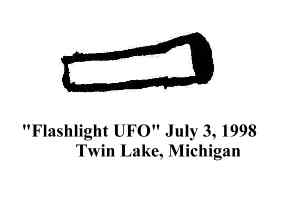 Flashlight UFO