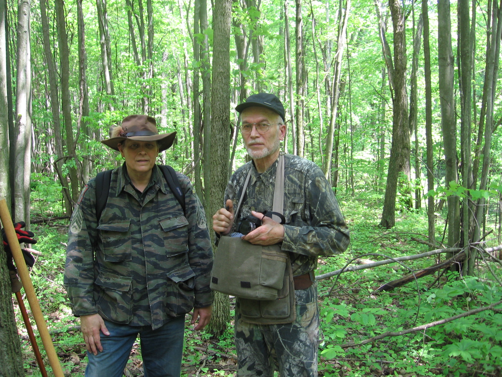 Joe Stewart on left and Dr. Igor Burtsev on right