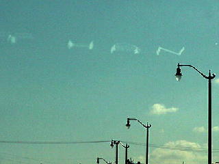 Paranormal Photos: Florida Sky Writing with Chem Trails